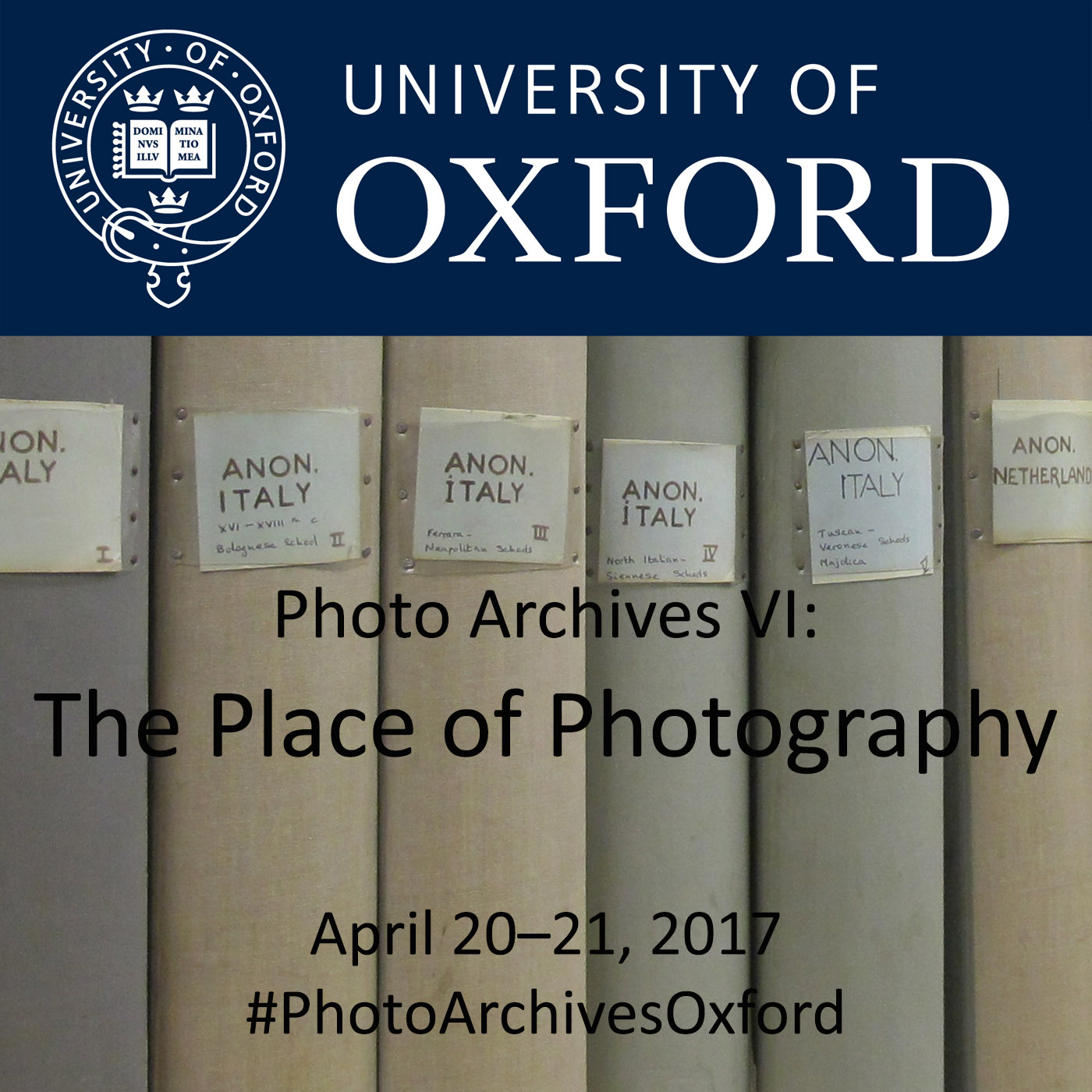 Photo Archives VI: The Place of Photography